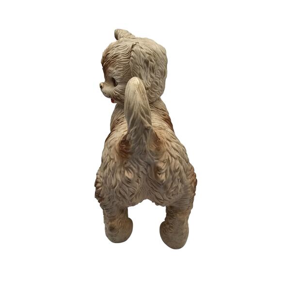 Vintage THB Edward Mobley Co Large Closing Eyes Formerley Squeaky Dog Toy - Picture 3 of 5